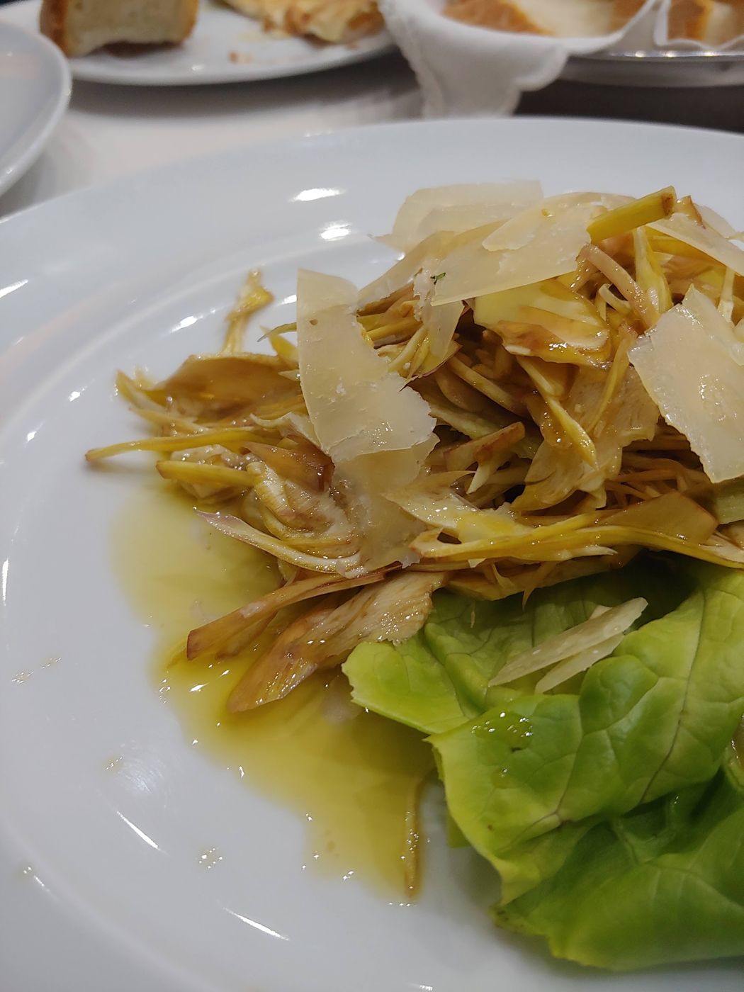 Carciofi e grana