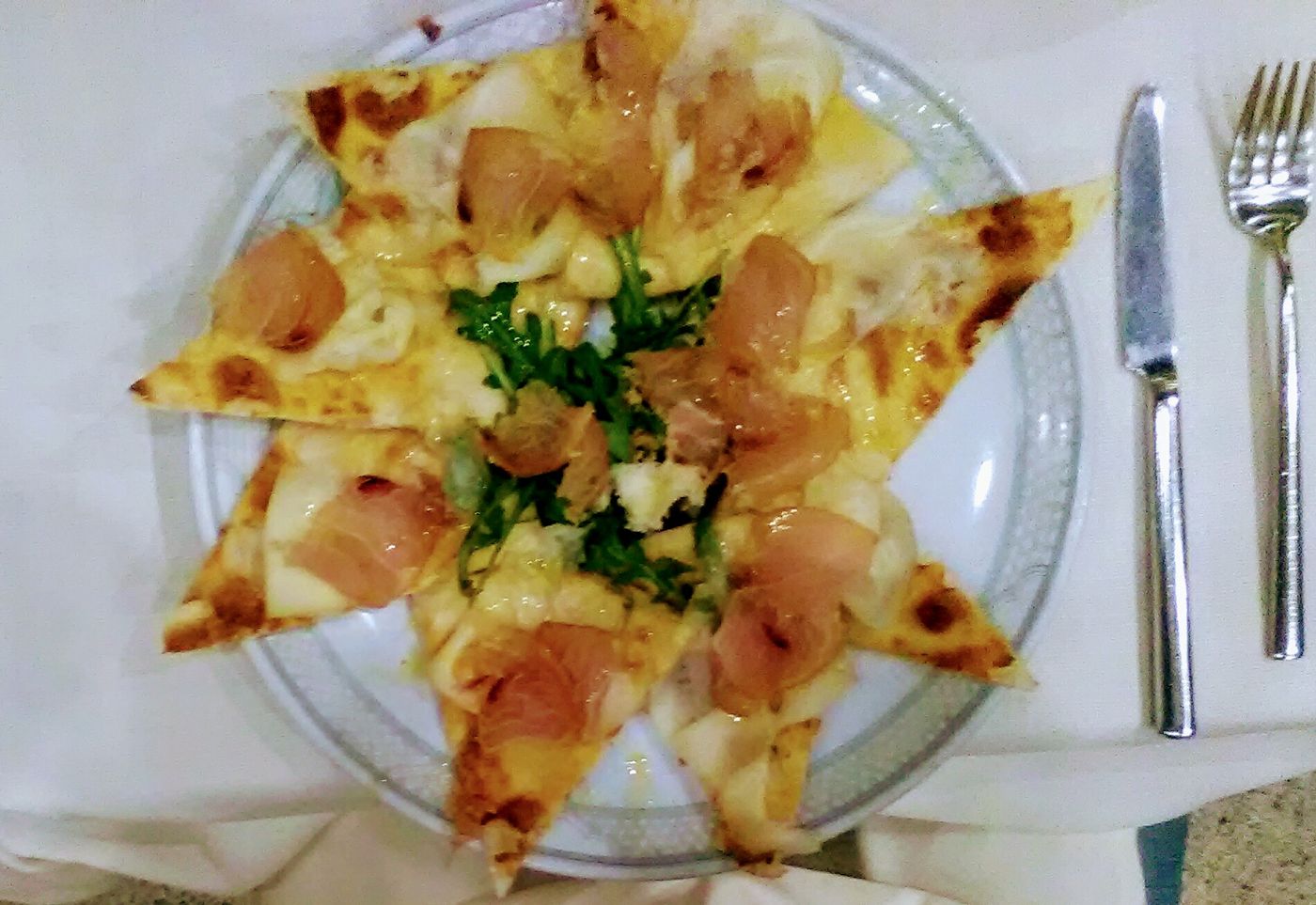 Pizza crudaiola